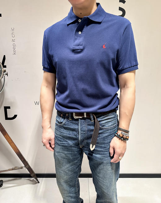 单品包邮现货 THS-特 无补 polo RL家 男士 马球刺绣经典fit朱地棉大马仔 小马仔刺绣polo 8色 AH2312 商品图4