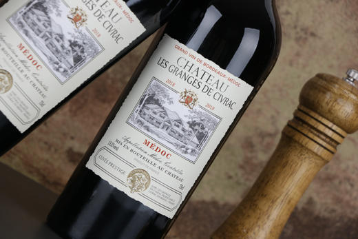 法国梅多克干红葡萄酒AOC50%美乐50%赤霞珠 商品图1