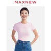 【T恤】女装MAX柔棉多彩百搭修身短款T恤 1N2221213 商品缩略图0