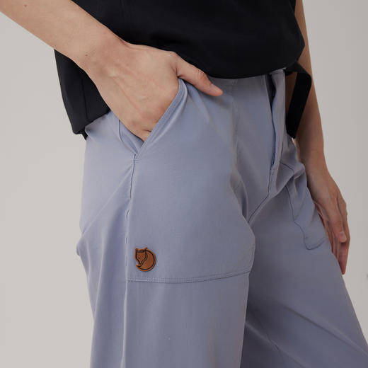Fjallraven北极狐 女士户外休闲裤 2024春夏束脚九分裤 02241216 商品图3