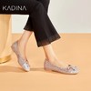 【KADINA】  A3F | 卡迪娜24新品圆头平底亮钻乐福女鞋KS246505 商品缩略图1