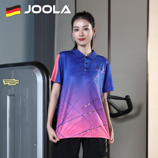 JOOLA优拉乒乓球服3209鎏金乒乓球衣运动T恤短袖比赛服乒乓运动服装 商品图2