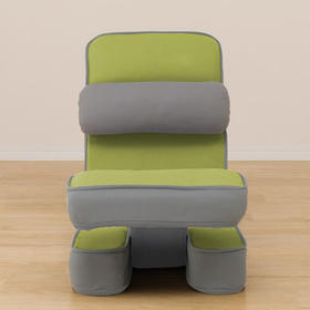 打游戏日式座椅2 黄绿色