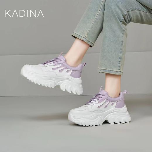【KADINA】  A3F | 卡迪娜24新品厚底舒适休闲老爹鞋KC241910 商品图0