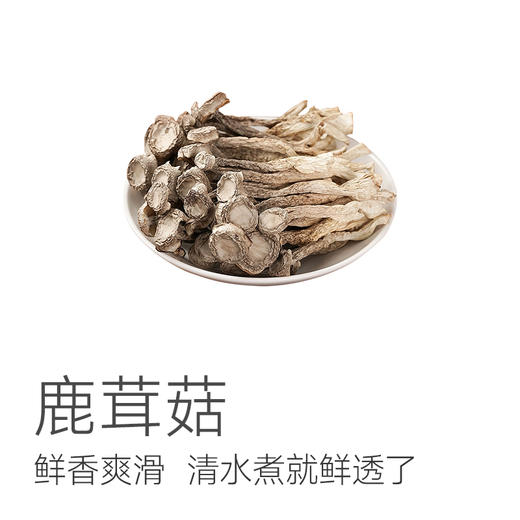 【2袋减5元 3袋减10元】【袋装发货】【新菇上市】特级品质鹿茸菇 干净无泥沙 可煲汤 做干锅菜 营养满满~ 湖州仓 商品图1