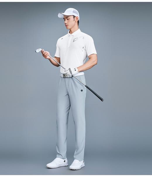 点此购买 迪桑特夏季桑蚕丝男女运动休闲短袖POLO衫 LL 284896 商品图4