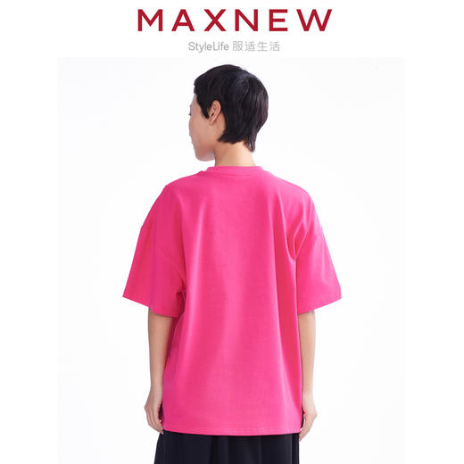 【T恤】“others”系列舒适亲肤宽松时尚印花T恤 1N2221259 商品图2