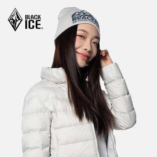 黑冰秋冬户外男女款跑步运动针织帽休闲保暖毛线帽子Z2141 商品图1