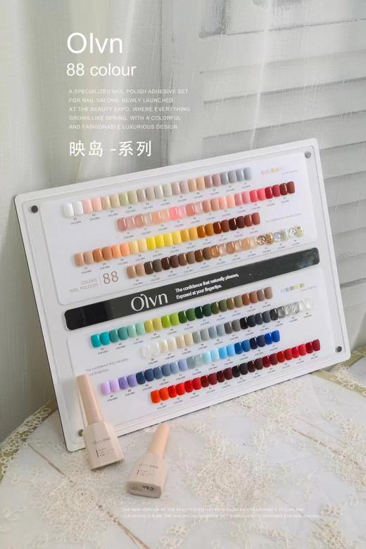 映岛-系列88色开店套装  配送做好的色板 商品图1