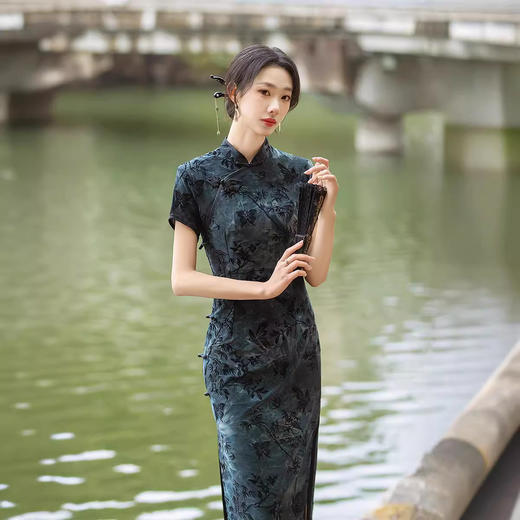 复古气质时尚，年轻少女风旗袍ZA-5227 商品图2