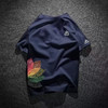 TZF-法国公鸡男士短袖T恤夏季2024新款高档潮男美式纯棉半袖体恤上衣 商品缩略图2