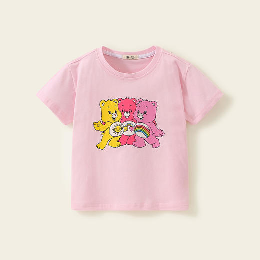 【69元3件】儿童纯棉卡通T恤 夏装童装短袖上衣 商品图5