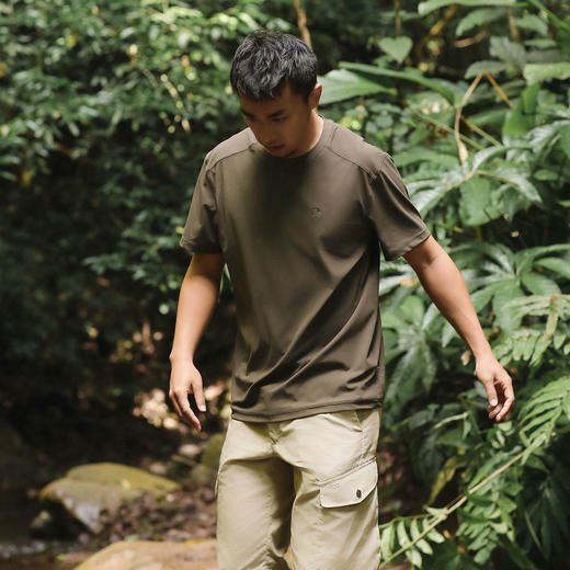 Fjallraven瑞典北极狐 2024春夏新品 户外男士短袖T恤 01241165 商品图1