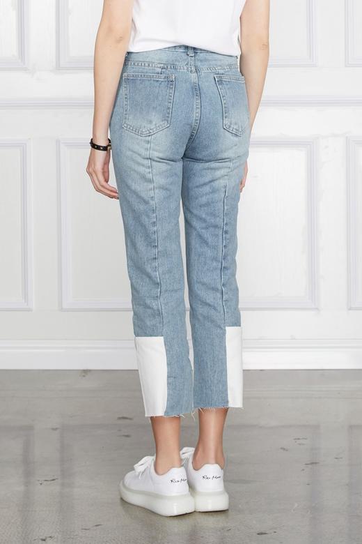 HAYES 白色撞色水洗牛仔裤 11122 商品图2