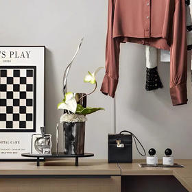 现代轻奢花器装饰品创意摆件