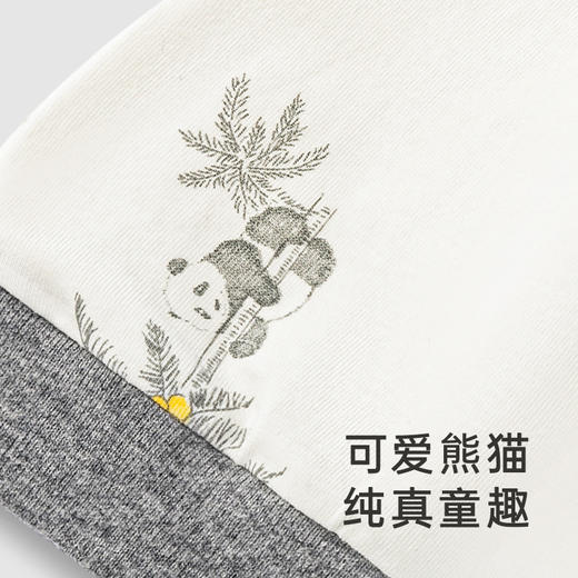 【商场同款】英氏熊猫氧感系列婴幼儿胎帽宝宝可爱圆帽春新款 商品图4