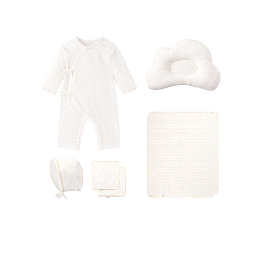 【会员专享299】英氏孕妈有礼新生儿高端礼盒6件套赛柔丝满月礼送人婴儿衣服 商品图5