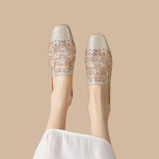 品质好货 | Safiya/索菲娅2024夏季外穿穆勒鞋透气时尚半拖 SF42110701 商品图1