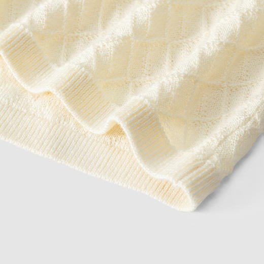 英氏-童衣类（夏）H4高毛针织衫浅杏仁100CM男 商品图5