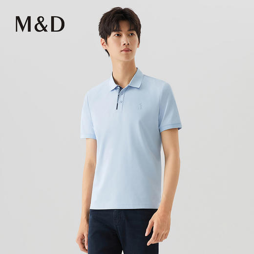 【名盾】轻运动系列POLO衫，速干面料吸湿快干，舒适零束缚MXBP22637B 商品图2