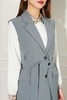 ESTELLICA 单排扣收腰绑带西装马甲外套 11181 商品缩略图3