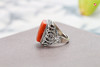 南红戒指【虹】，925银镶 商品缩略图4