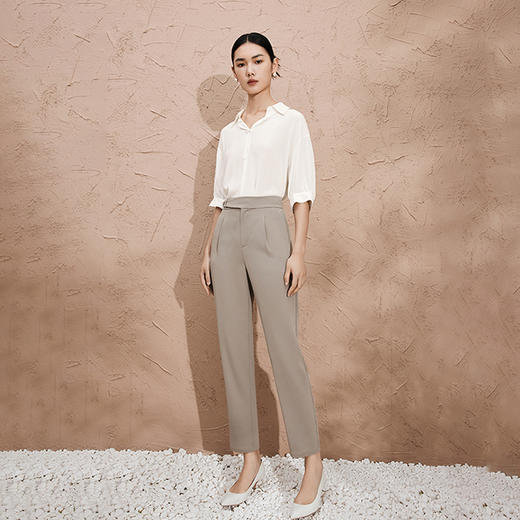 【商场同款】伊芙丽夏衬衫1E4421791Q 商品图3