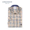 【1件99/2件180/3件258 】占姆士短袖100%纯棉格纹夏季格子衬衫男装休闲全棉半袖   有口袋 商品缩略图3