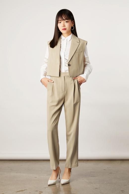 LNNNS 时尚截短款马甲外套 11112 商品图4