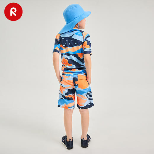 reima男孩儿童T恤2024春夏新款休闲防晒沙滩运动圆领短袖 商品图3