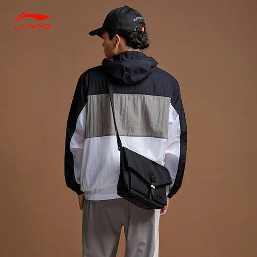 【S断码】李宁外套男防晒皮肤衣宽松休闲连帽长袖运动服AFDR189【库存有限，如无货将做退款，介意慎拍！】 商品图3