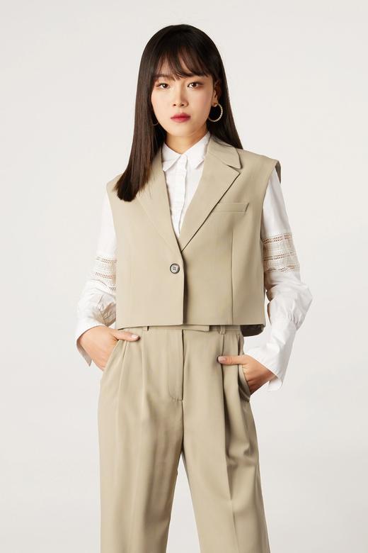 LNNNS 时尚截短款马甲外套 11112 商品图0