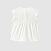 英氏-童衣类（夏）H4英针圆领短套衣英氏白100CM 商品缩略图1