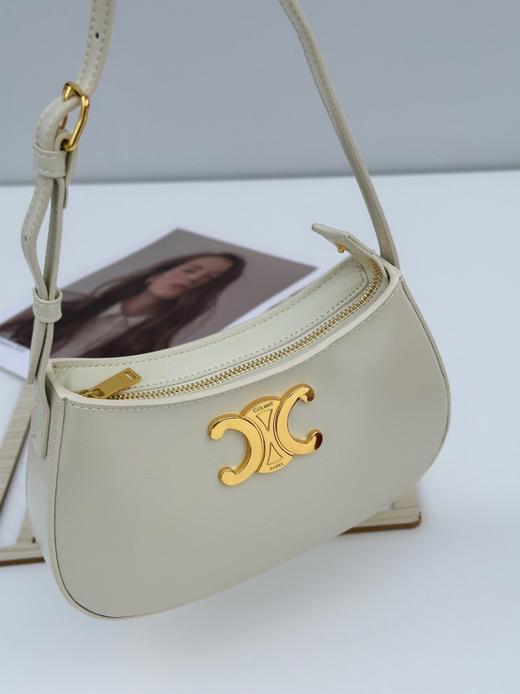 新款真皮凯旋门腋下包马鞍包老花经典通勤包斜挎包手机包网红同款 商品图4