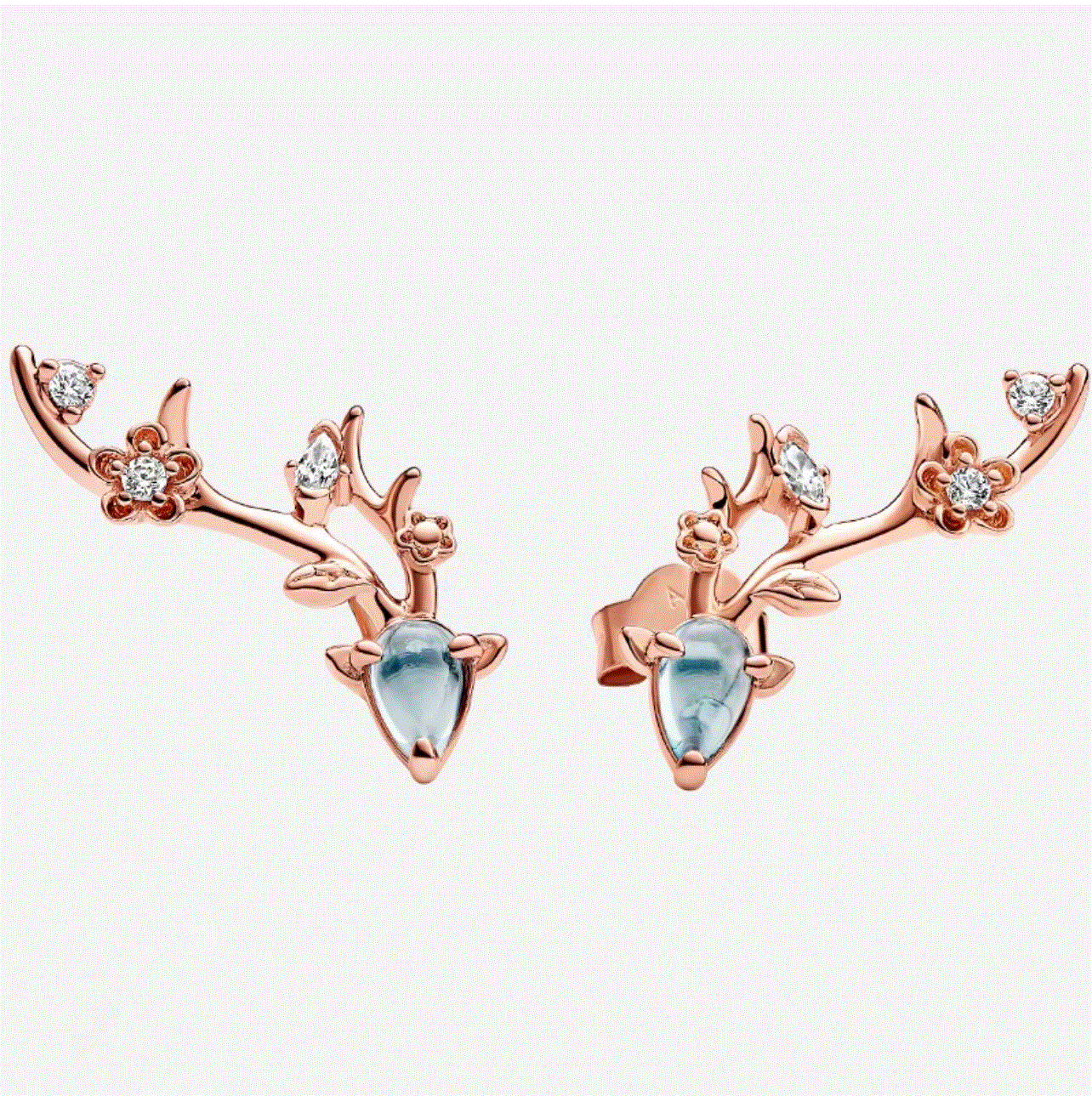 王者荣耀 x Pandora 瑶 鹿生花 耳钉