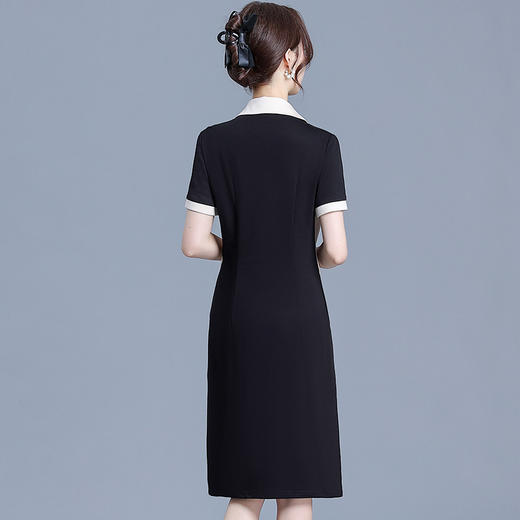 KED-M449-Y夏季新款小香风短款外套连衣裙时尚气质女装两件套装裙 商品图2