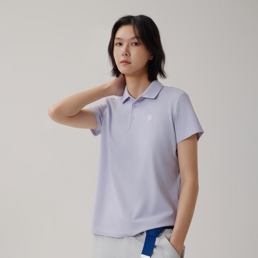 Fjallraven北极狐 户外短袖T恤女2024夏季新款修身polo衫01241234 商品图1