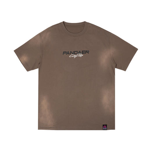 City Pop 洗水 T恤 大地棕「宽松版型，喜欢合身拍小一码」 商品图5