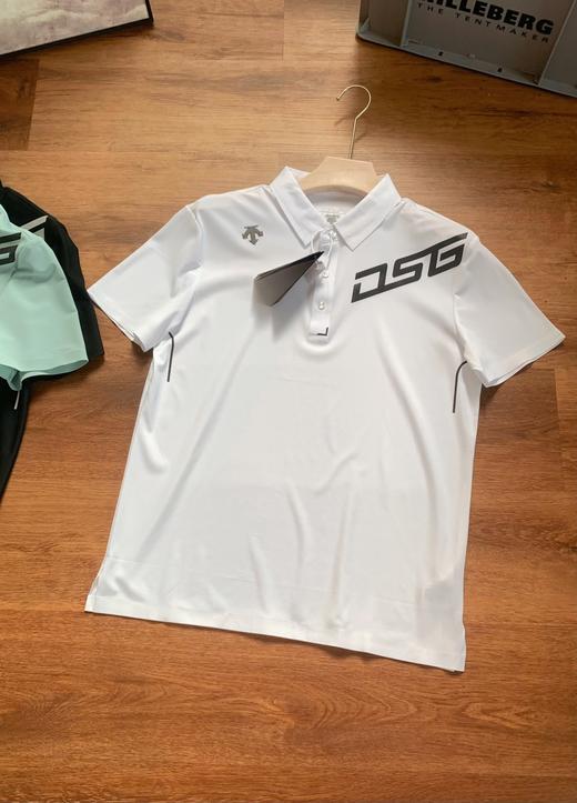 点此购买 迪桑特夏季桑蚕丝男女运动休闲短袖POLO衫 LL 284896 商品图1