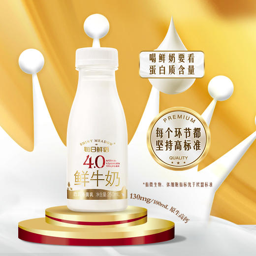 每日鲜语4.0版鲜牛奶PET瓶250mL*12瓶（发货5-7天） 商品图1