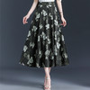 国风印花大摆裙，长款松紧腰A字半身裙MYX-JY-6788-L 商品缩略图2