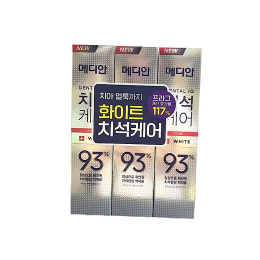 韩国 爱茉莉Madian93%牙膏各款-120gX3支 商品图2