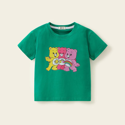 【69元3件】儿童纯棉卡通T恤 夏装童装短袖上衣 商品图7