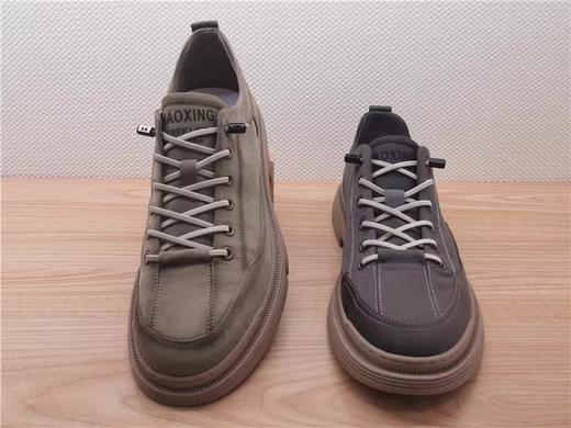 豪行春季新款正品休闲舒适百搭透气系带男单鞋布鞋12151125 商品图3