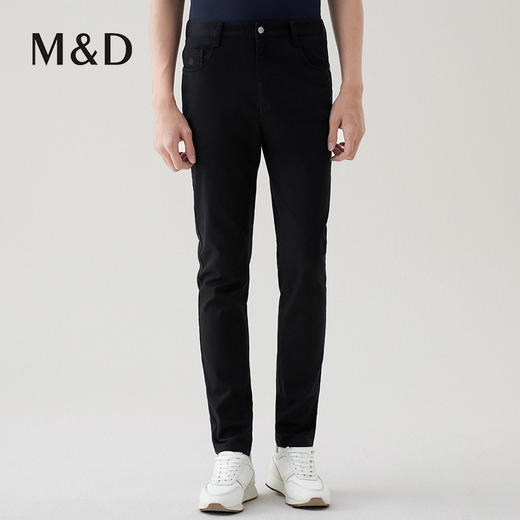 【名盾】莱赛尔牛仔裤，3D剪裁合体版型，直筒微弹，不挑身型M0AL36605A 商品图1