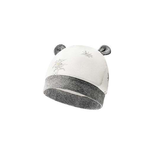 【商场同款】英氏熊猫氧感系列婴幼儿胎帽宝宝可爱圆帽春新款 商品图6