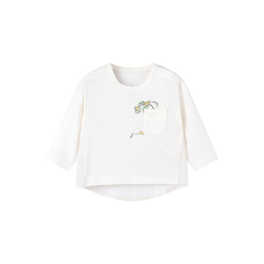 【商场同款】英氏童装抑菌防螨套头衫春夏棉麻透气婴幼儿衣服 商品图5