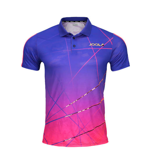 JOOLA优拉乒乓球服3209鎏金乒乓球衣运动T恤短袖比赛服乒乓运动服装 商品图1