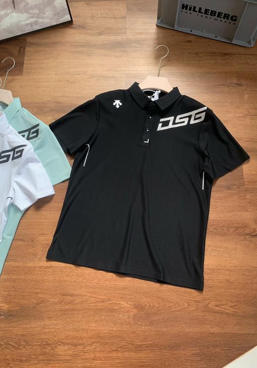 点此购买 迪桑特夏季桑蚕丝男女运动休闲短袖POLO衫 LL 284896 商品图2