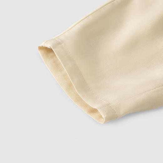 英氏-童衣类（夏）H4高梭中裤金丝杏100CM男 商品图5